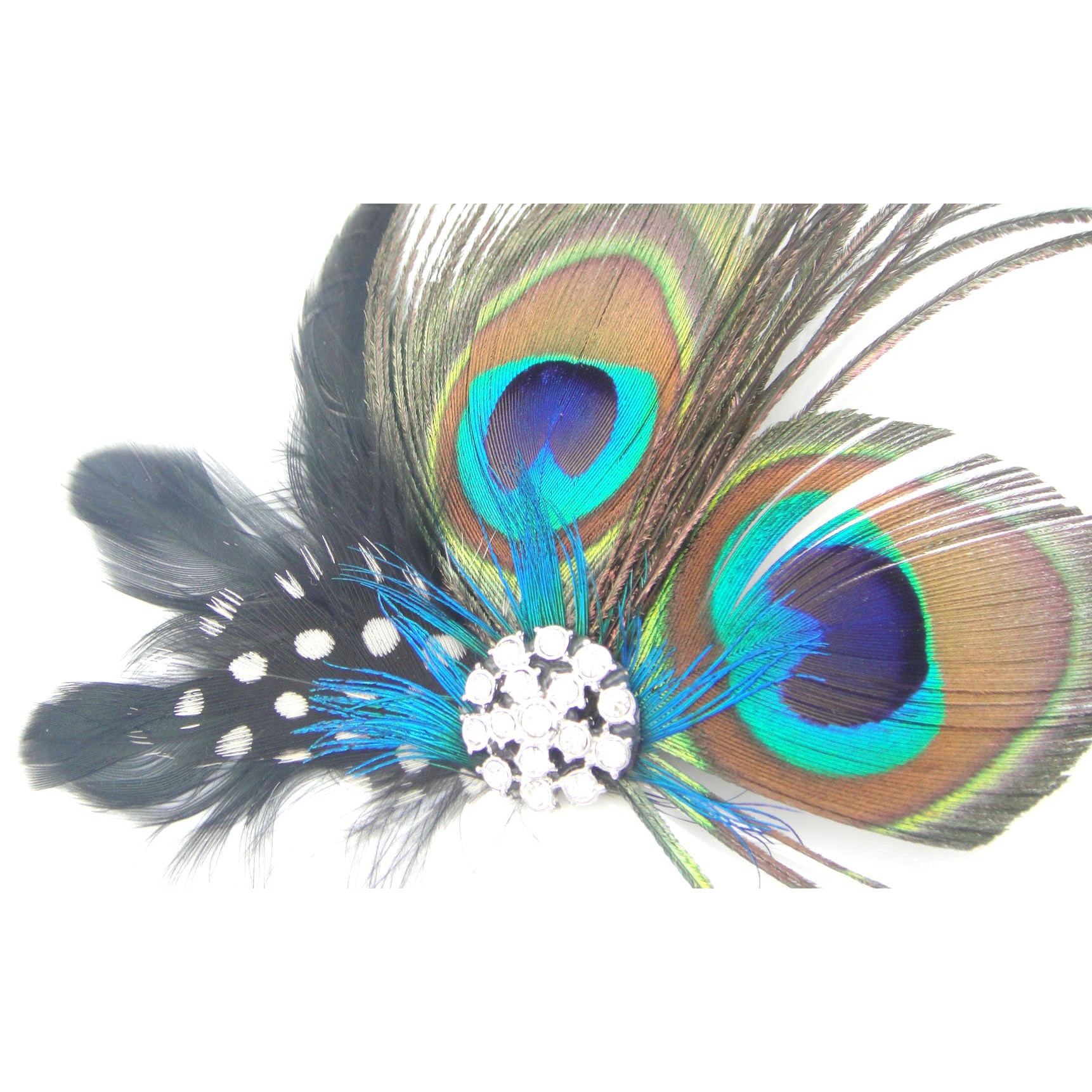 Peacock Hair Clip Hair Accessory