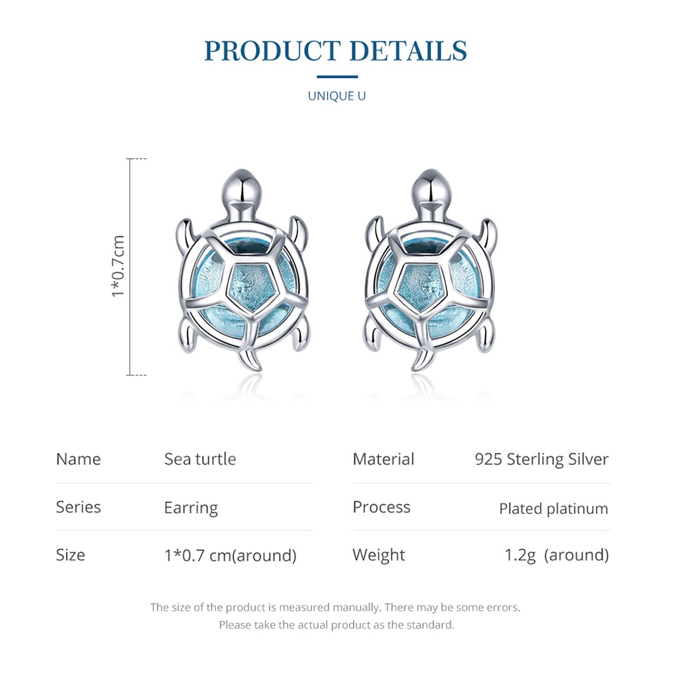 Turtle Earrings Ladies Stud Earrings