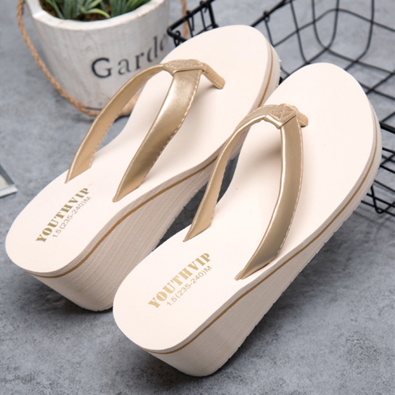 Flip Flop Platform Wedge for Ladies