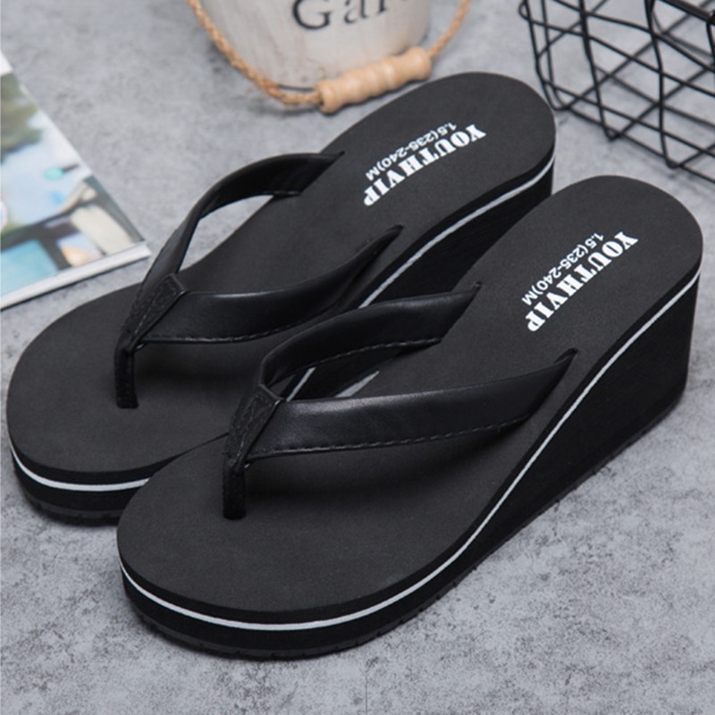 Flip Flop Platform Wedge for Ladies