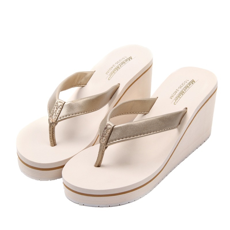 Flip Flop Platform Wedge for Ladies