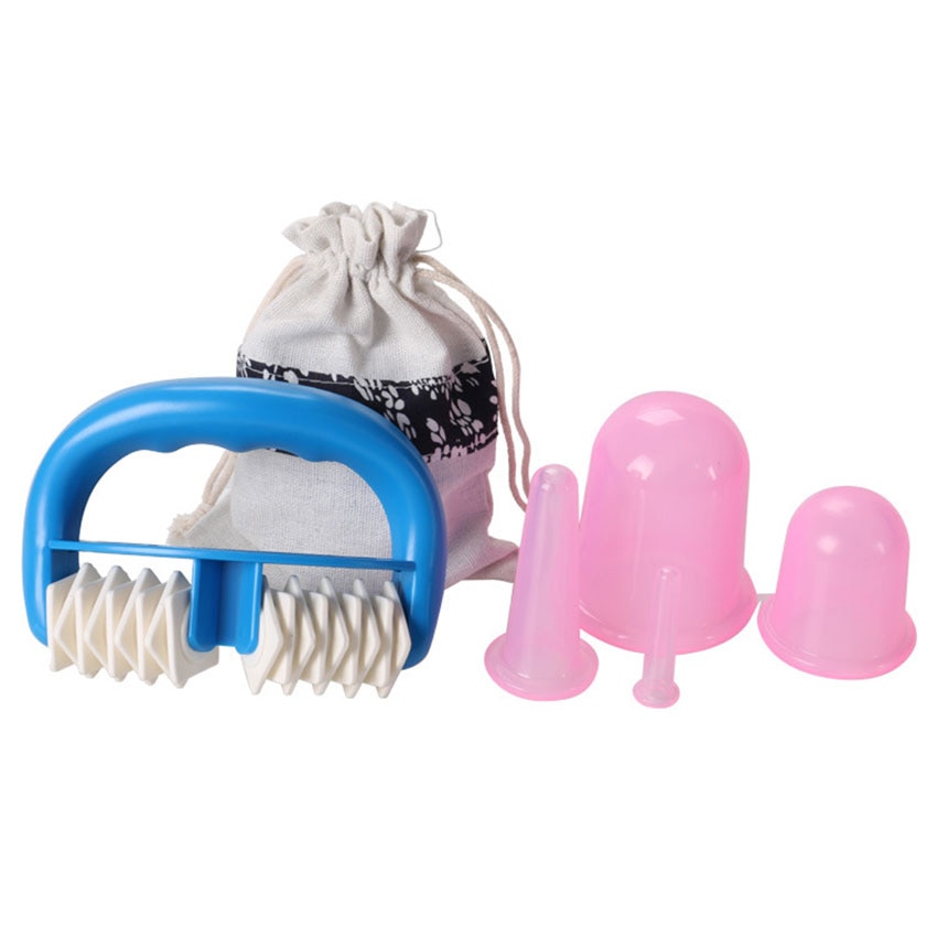 Anti Cellulite Cups with Cellulite Roller