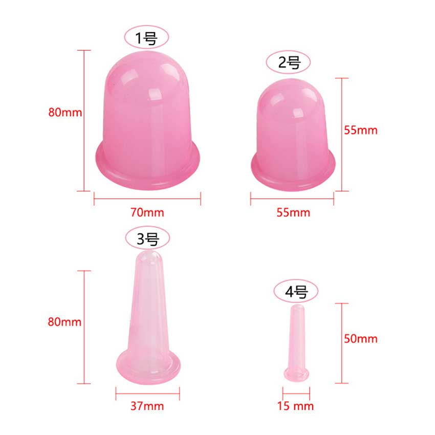 Anti Cellulite Cups with Cellulite Roller