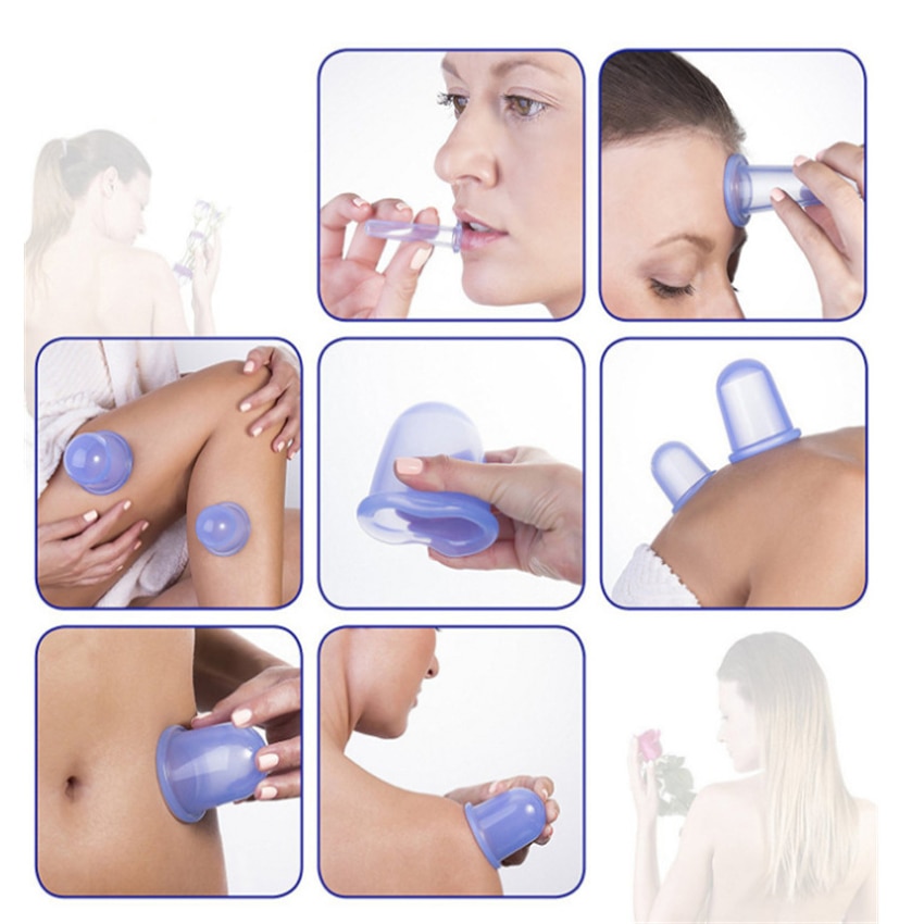 Anti Cellulite Cups with Cellulite Roller