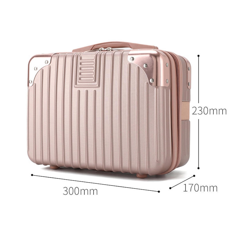 Small Makeup Suitcase Professional Travel Case