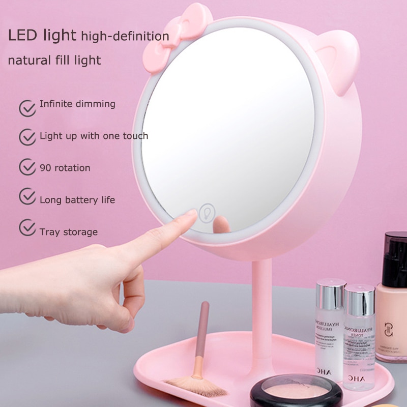 Hello Kitty Vanity Mirror Touch Light