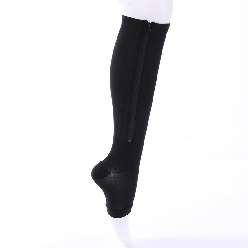 Zipper Compression Socks Slimmer