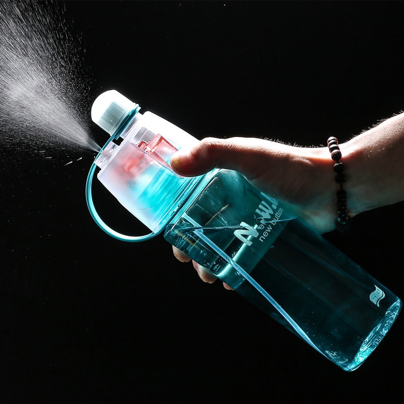 Spray Drink Bottle Sport Water Container