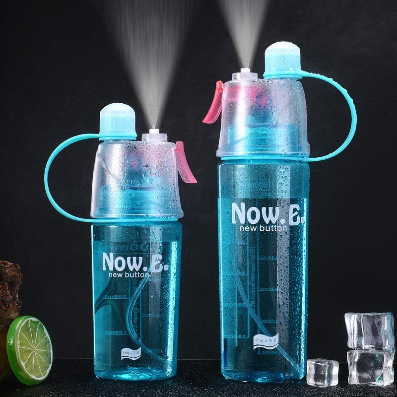 Spray Drink Bottle Sport Water Container