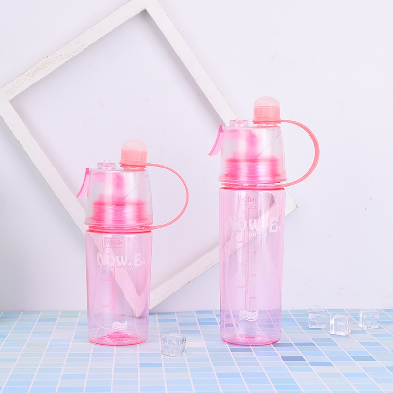 Spray Drink Bottle Sport Water Container