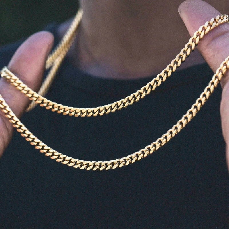 Cuban Link Chain Unisex Fashion Accessory