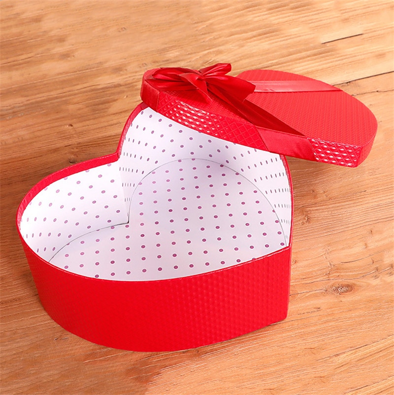 Heart Shaped Gift Boxes Gift Storage Boxes (3 pcs)