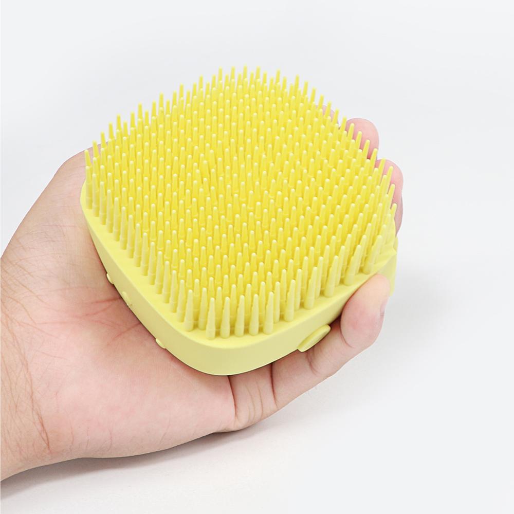 Silicone Bath Scrubber Shower Gel Brush