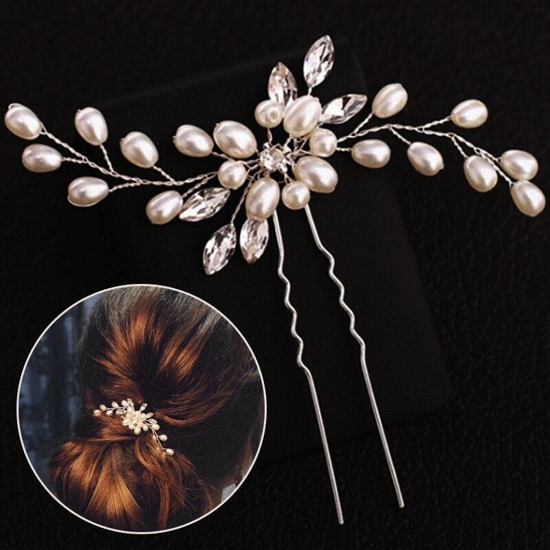 Bridal Hair Accessory Elegant Hairpin