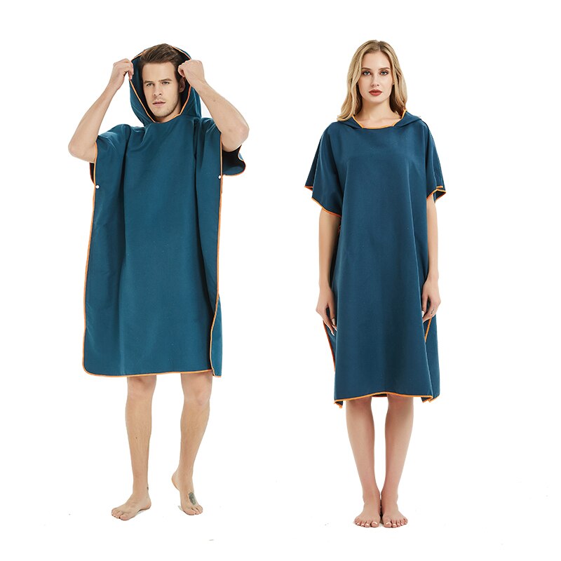 Adult Towel Poncho Microfiber Suit