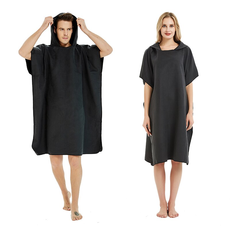 Adult Towel Poncho Microfiber Suit