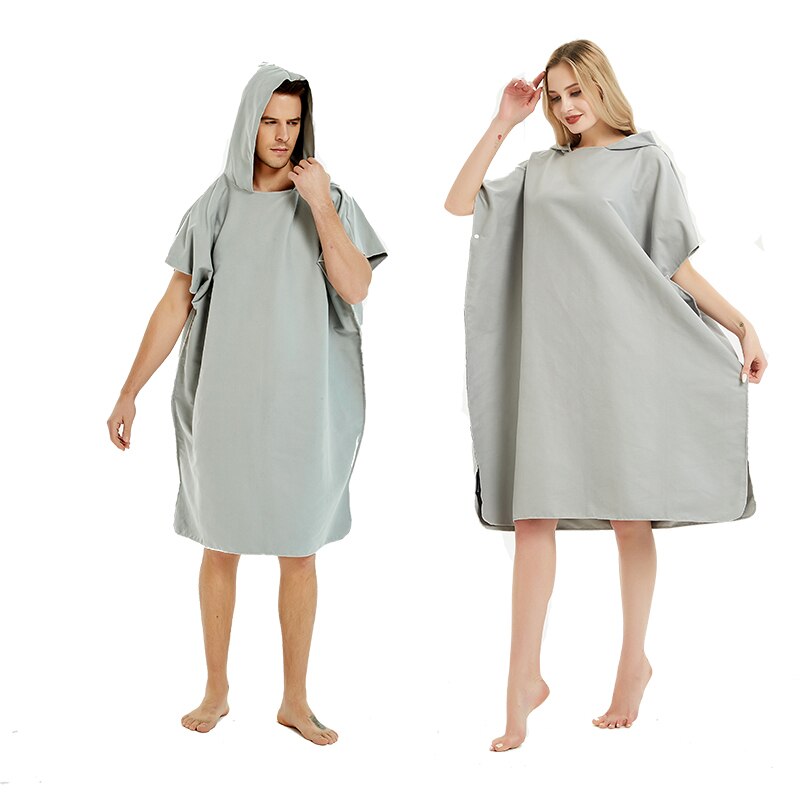 Adult Towel Poncho Microfiber Suit