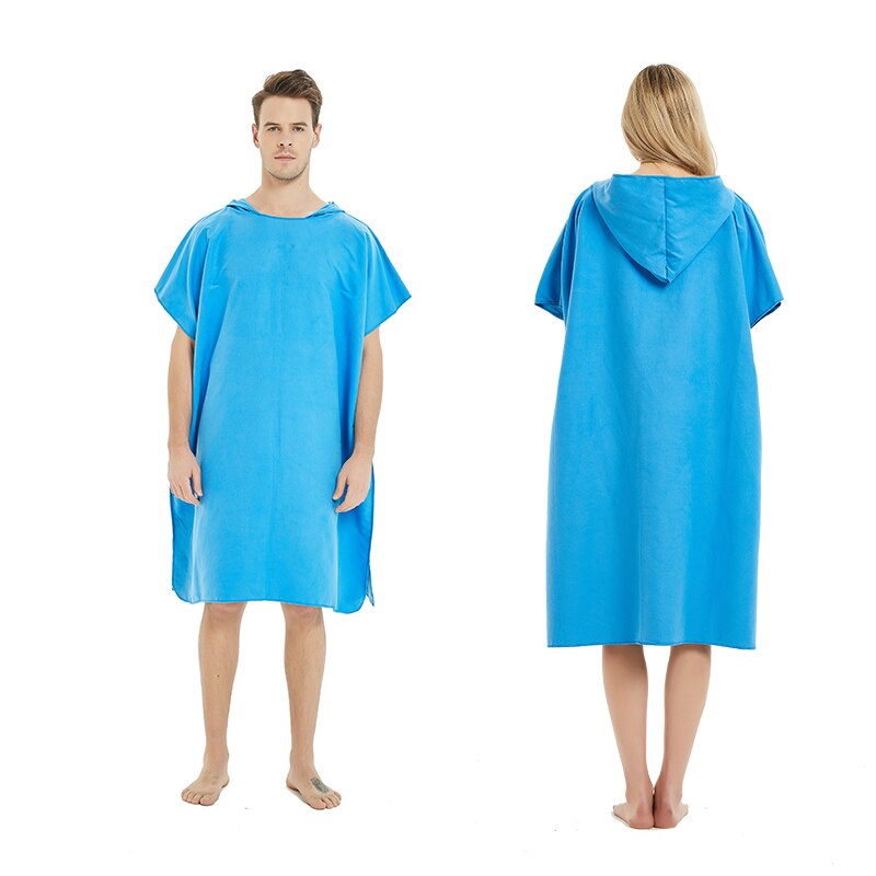 Adult Towel Poncho Microfiber Suit