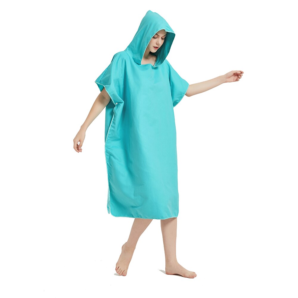 Adult Towel Poncho Microfiber Suit