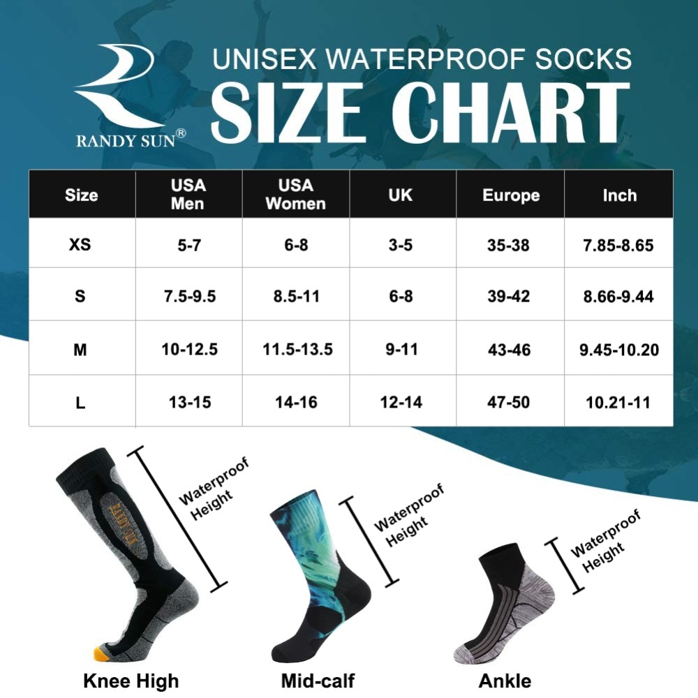 Outdoor Water Resistant Socks