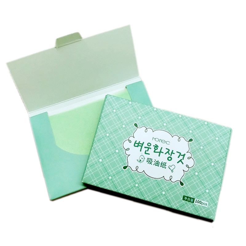 Oil Blotting Paper Green Tea  (100 sheets)