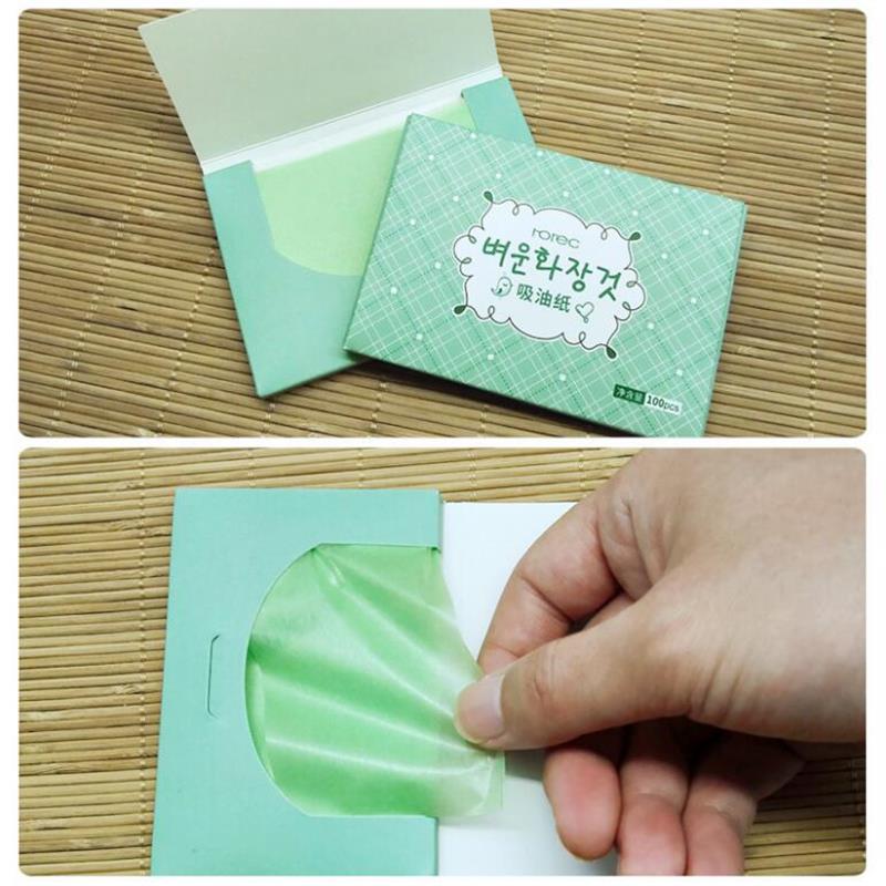 Oil Blotting Paper Green Tea  (100 sheets)