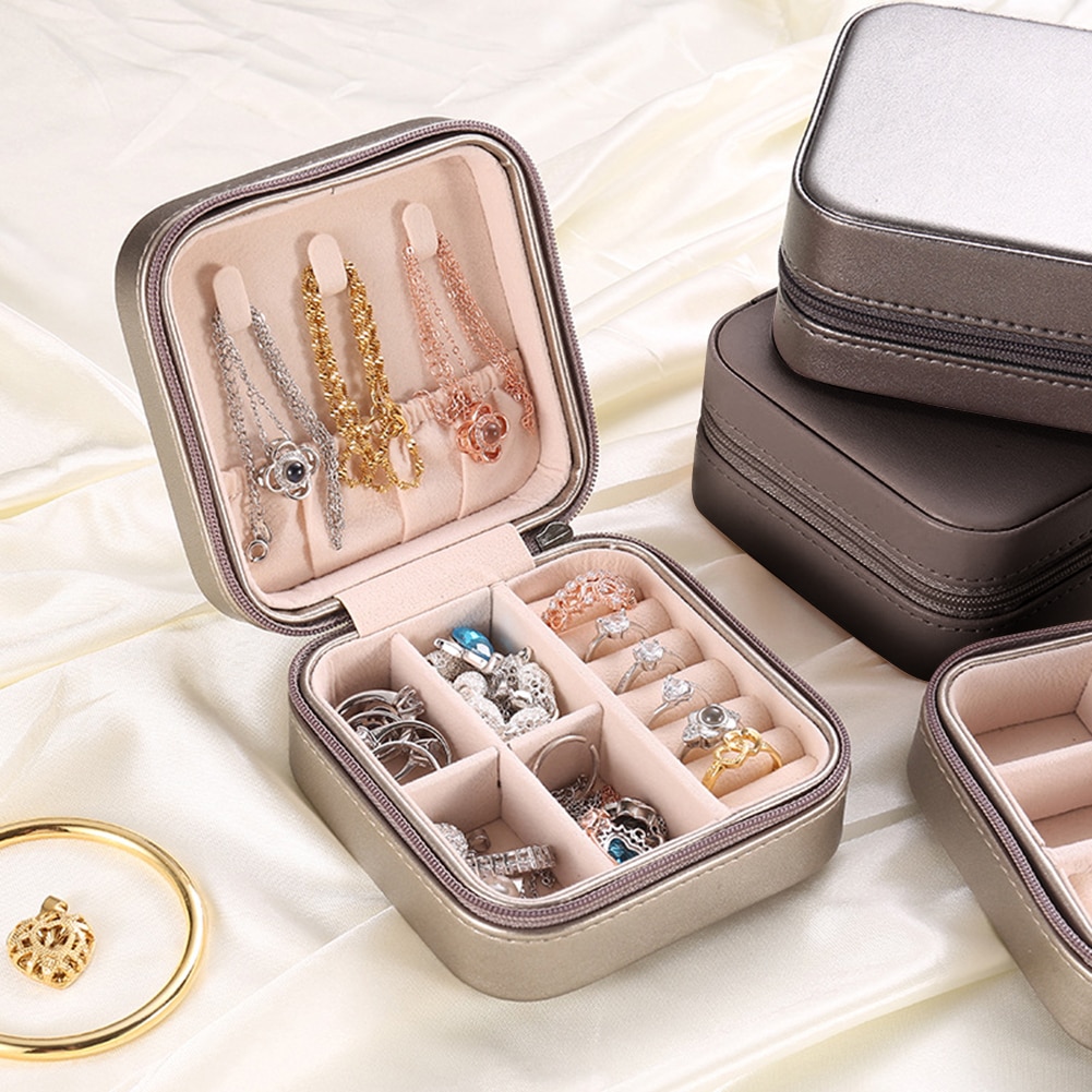 Travel Jewelry Holder Organizer Box