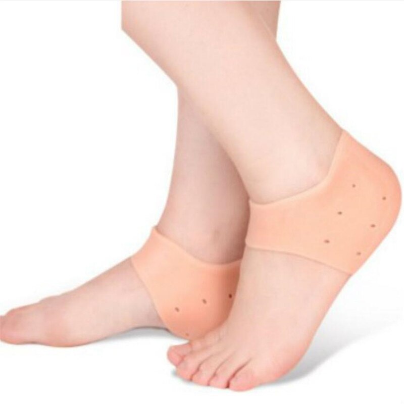 Silicone Heel Protectors Foot Care Heel Socks (2 pcs)