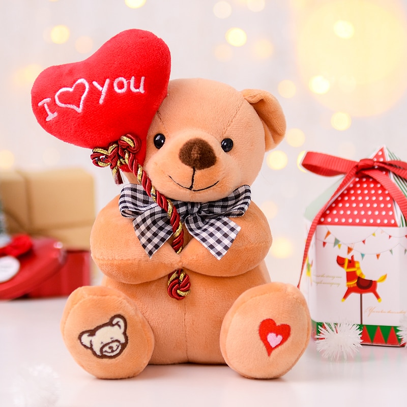 Plush Valentines Teddy Bear