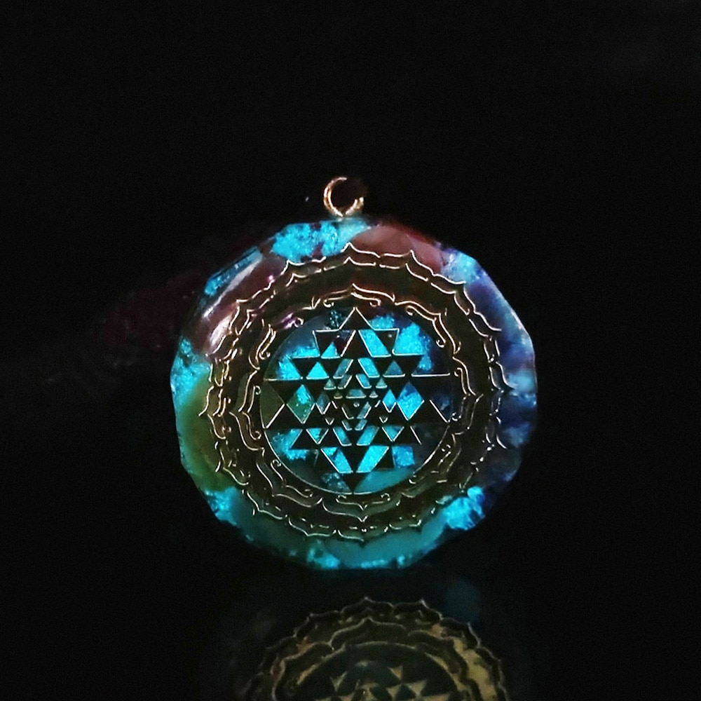 Orgonite Pendant Chakra Necklace