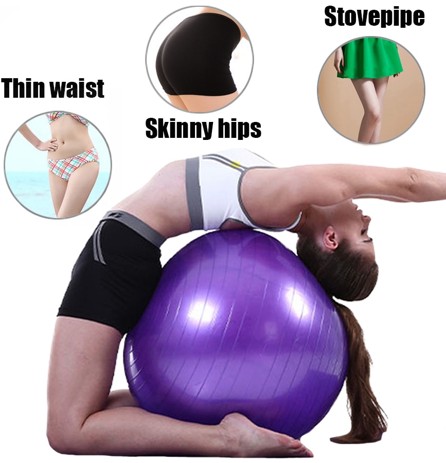 Stability Ball Inflatable Yoga Sphere