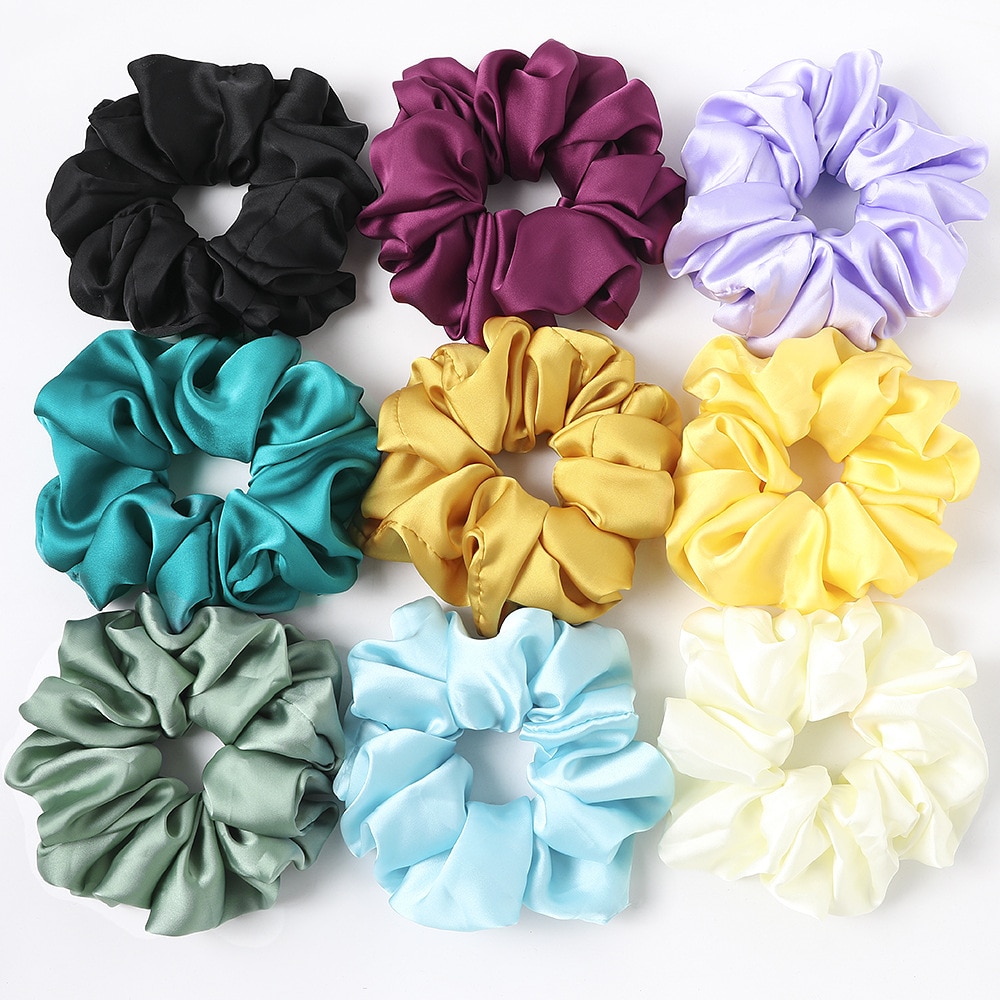 Oversized Scrunchie Elastic Hair Tie