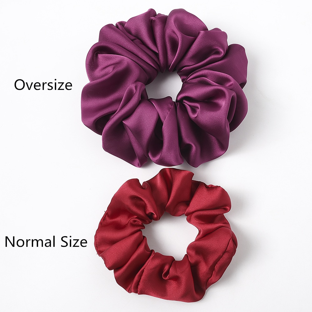 Oversized Scrunchie Elastic Hair Tie