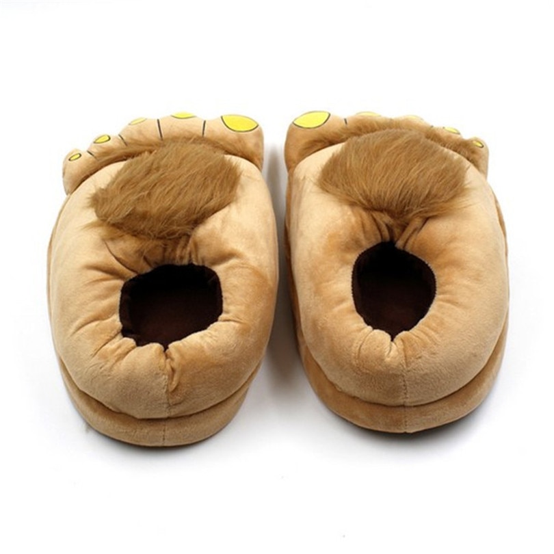 Feet Slippers Plush Indoor Footwear