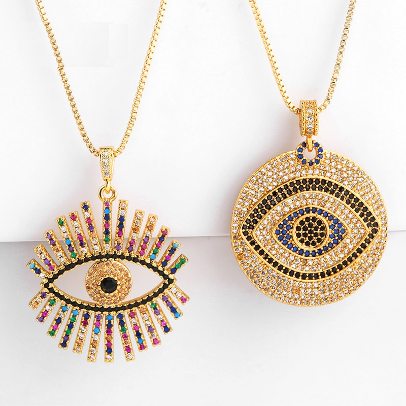 Greek Evil Eye Necklace