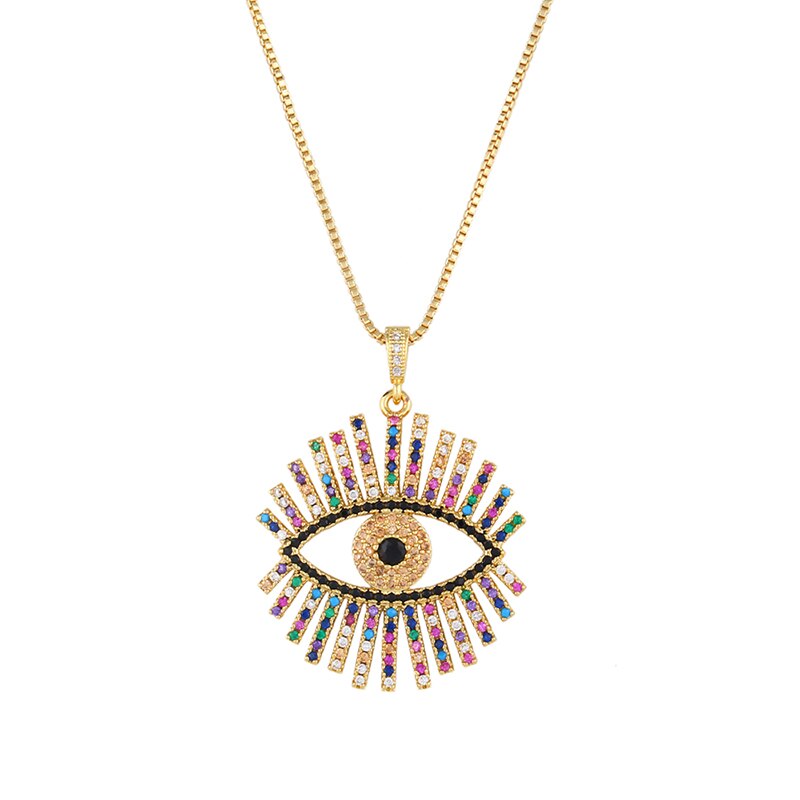 Greek Evil Eye Necklace