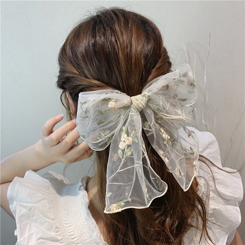 Ladies Hair Bow Cute Hair Accessory