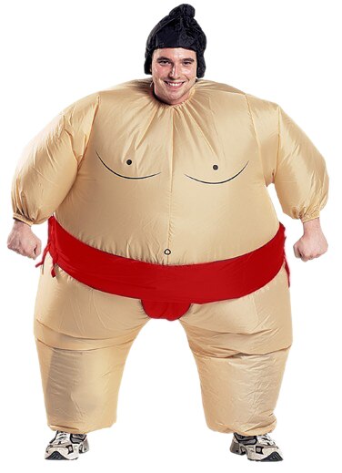 Inflatable Sumo Suit Adult Costume