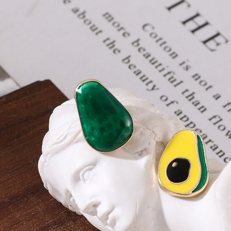 Avocado Earrings Cute Stud Earrings