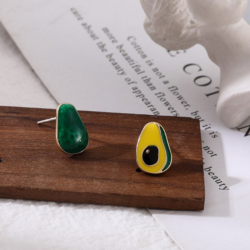 Avocado Earrings Cute Stud Earrings