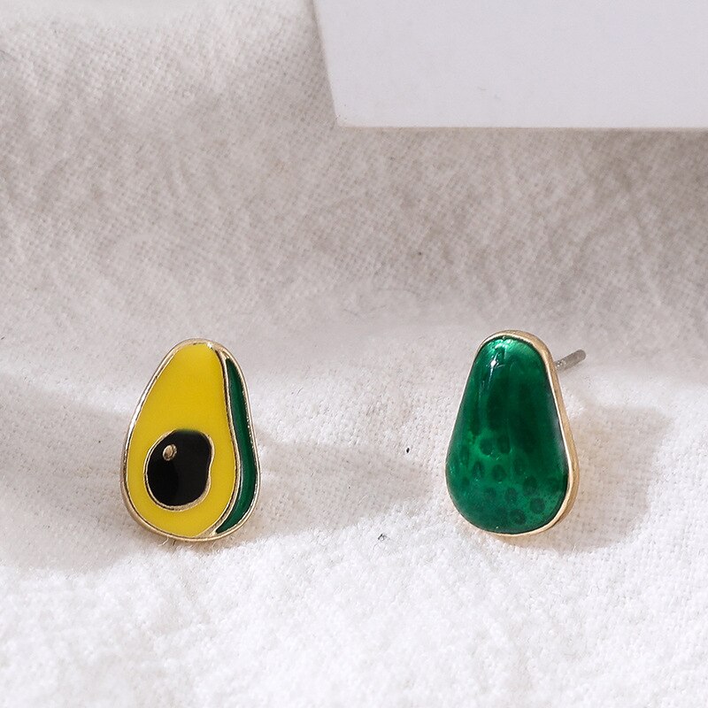 Avocado Earrings Cute Stud Earrings