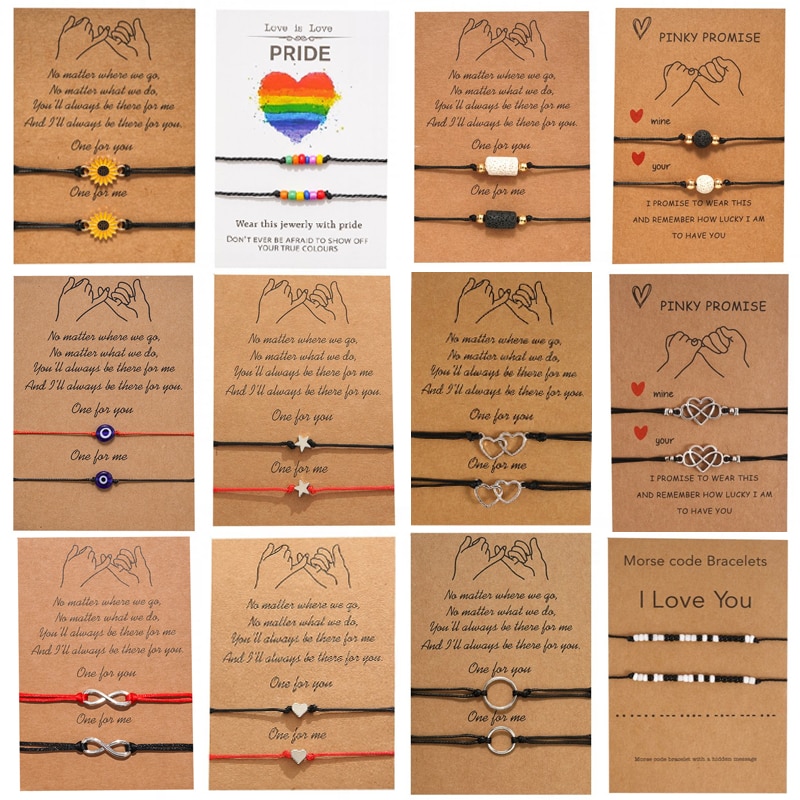 Promise Bracelets for Couples