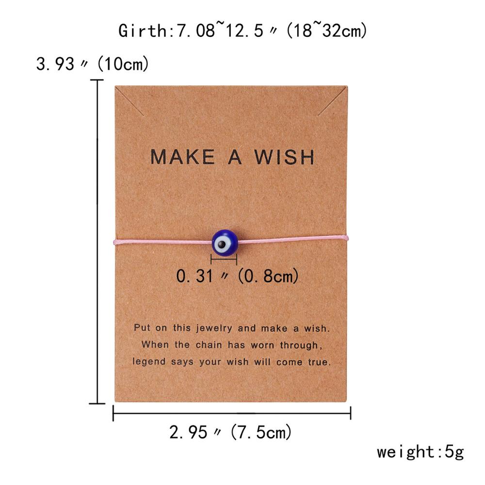 Wish Bracelet Blue Eye Fashion Accessory