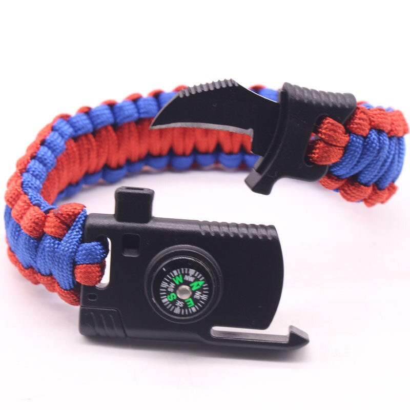 Compass Bracelet Outdoor Paracord