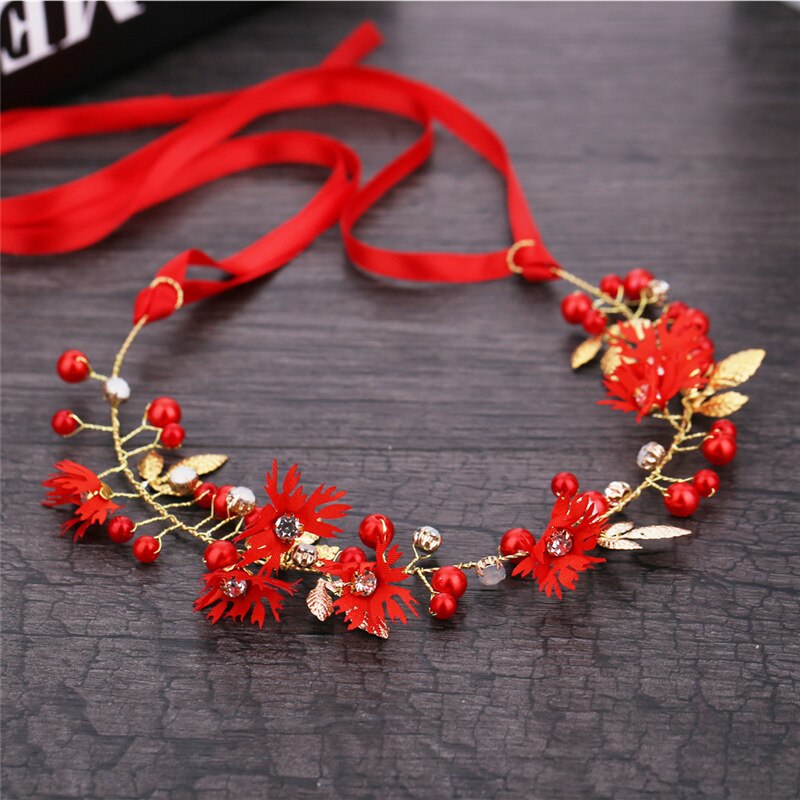 Flower Tiara Headband Hair Accessories