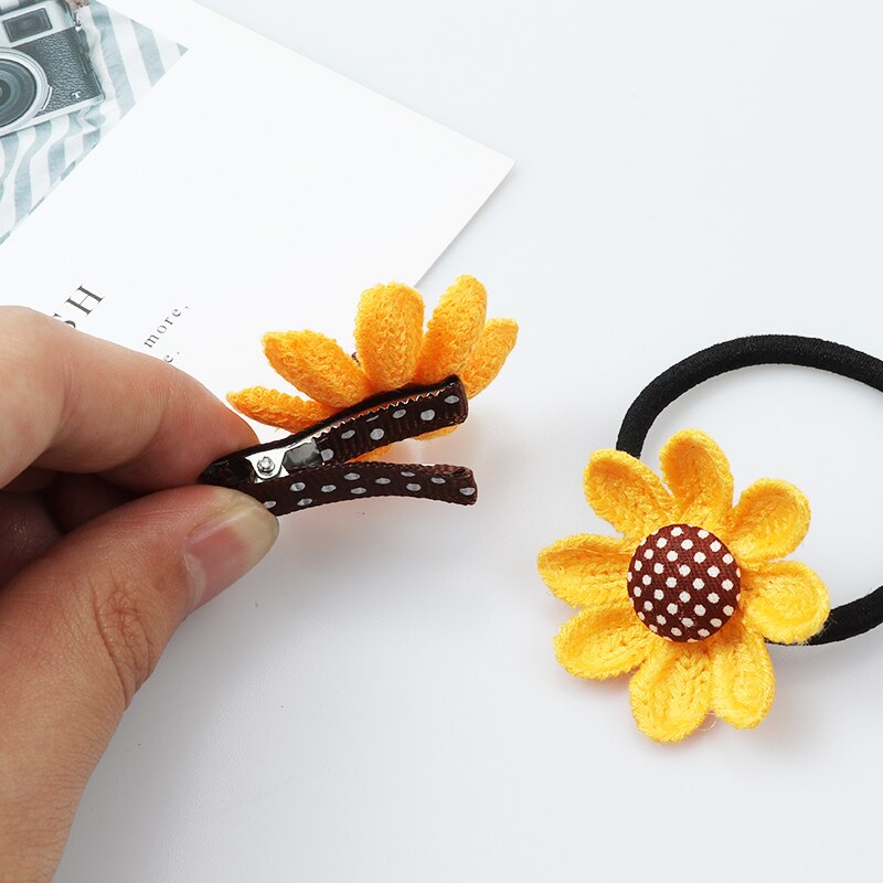 Sunflower Hairclip Hair Accessory