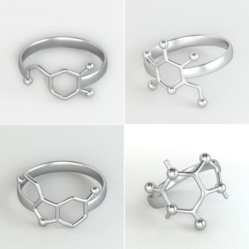 Chemistry Ring Unisex Fashion Accessory