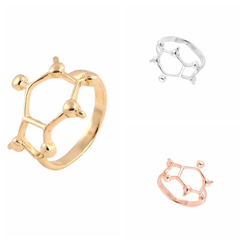 Chemistry Ring Unisex Fashion Accessory