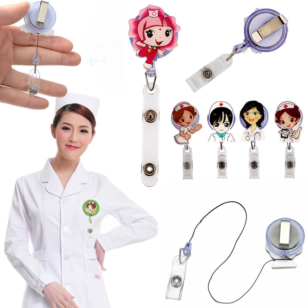 Nurse Badge Reel Card Holder