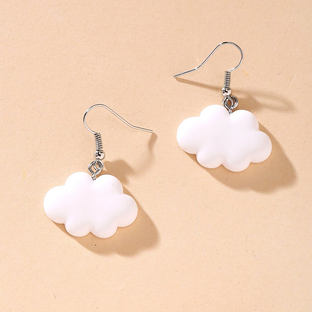 Cloud Earrings Fashion Accessory